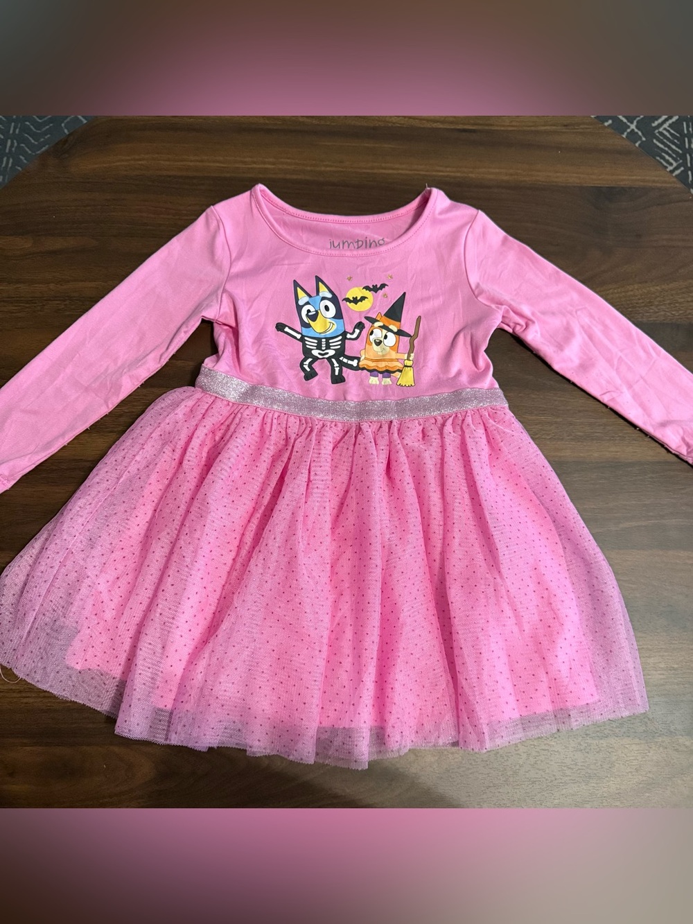 Baby girl bluey Halloween tutu dress